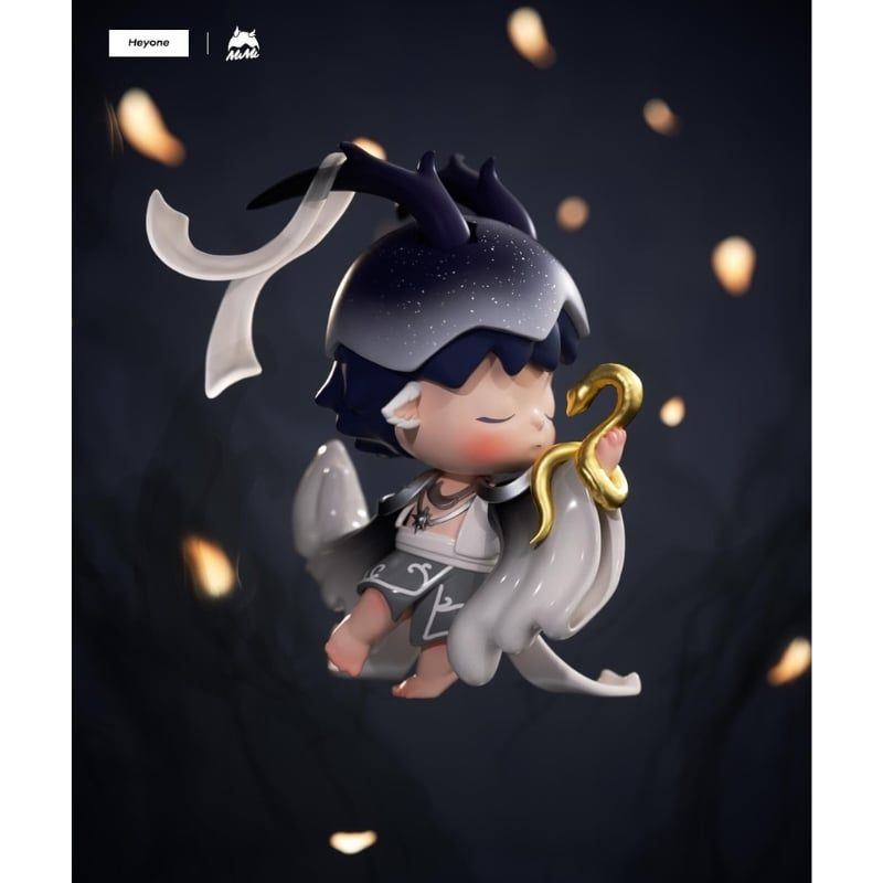 Mô hình đồ chơi Blind box Mimi Myth Mountain And Sea Gods ( Thần Thoại Núi Và Biển ) Heyone