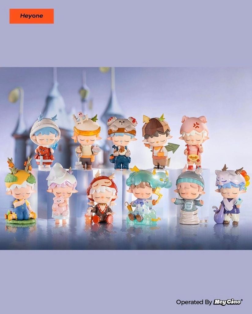 Mô hình đồ chơi Blind box Mimi Strange Friend Series (Người Bạn Kỳ Lạ Của Mimi) - HEYONE