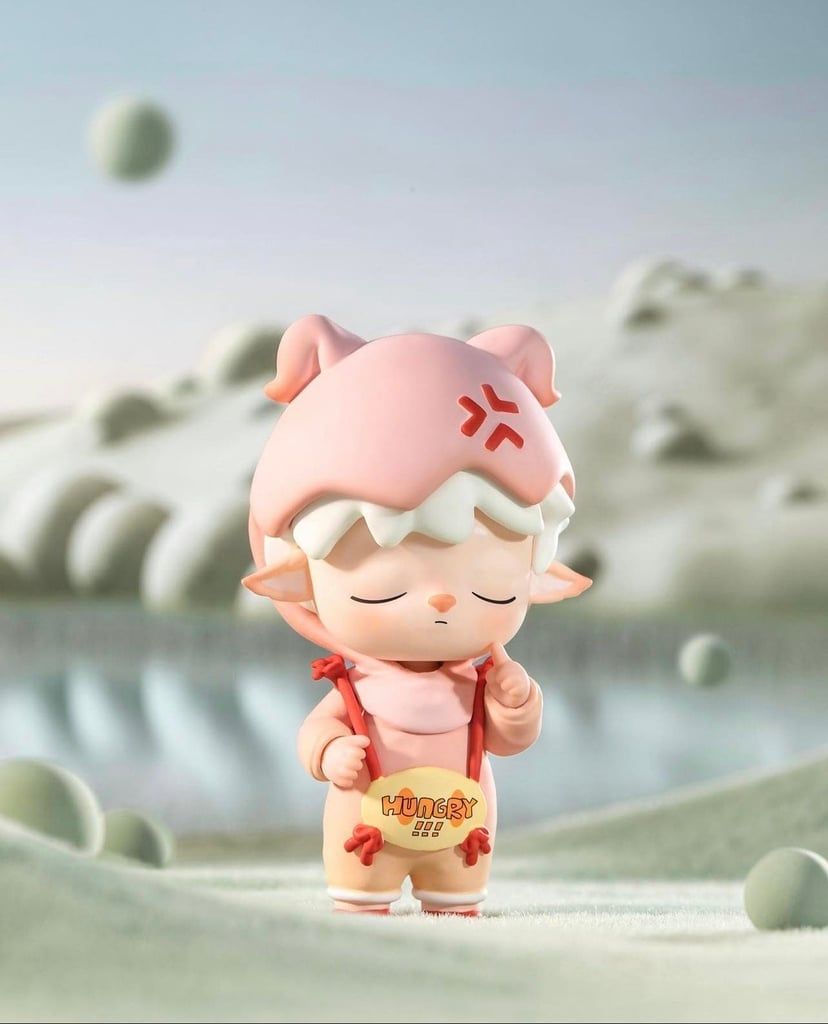  Mô hình đồ chơi Blind box Mimi Strange Friend Series (Người Bạn Kỳ Lạ Của Mimi) HEYONE 