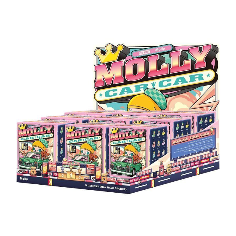  Mô hình đồ chơi Blind box Molly Car Car Series - POP MART 