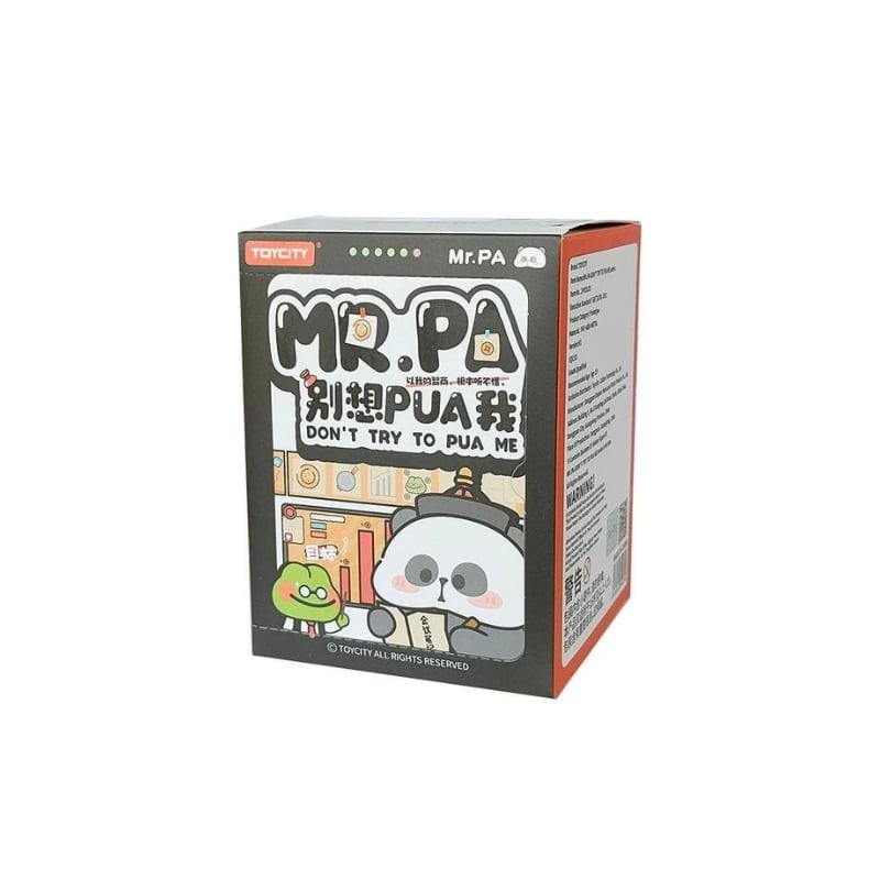  Mô hình đồ chơi Blind box Mr.Pa Dont't Try To Pua Me ( Đừng Cố Gắng Thao Túng Tôi ) TOYCITY 