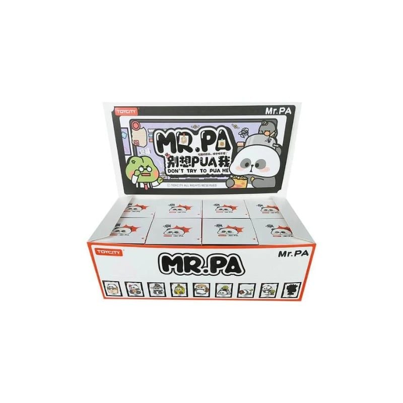  Mô hình đồ chơi Blind box Mr.Pa Dont't Try To Pua Me ( Đừng Cố Gắng Thao Túng Tôi ) TOYCITY 