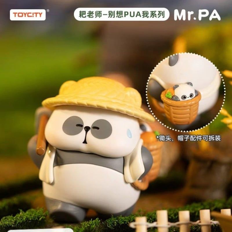  Mô hình đồ chơi Blind box Mr.Pa Dont't Try To Pua Me ( Đừng Cố Gắng Thao Túng Tôi ) TOYCITY 