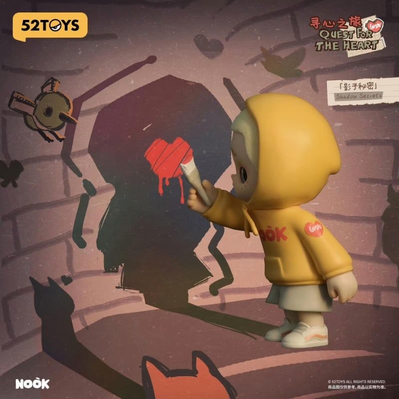 Mô hình đồ chơi Blind box Nook Quest For The Heart ( Hành Trình Tìm Kiếm Trái Tim ) 52TOYS