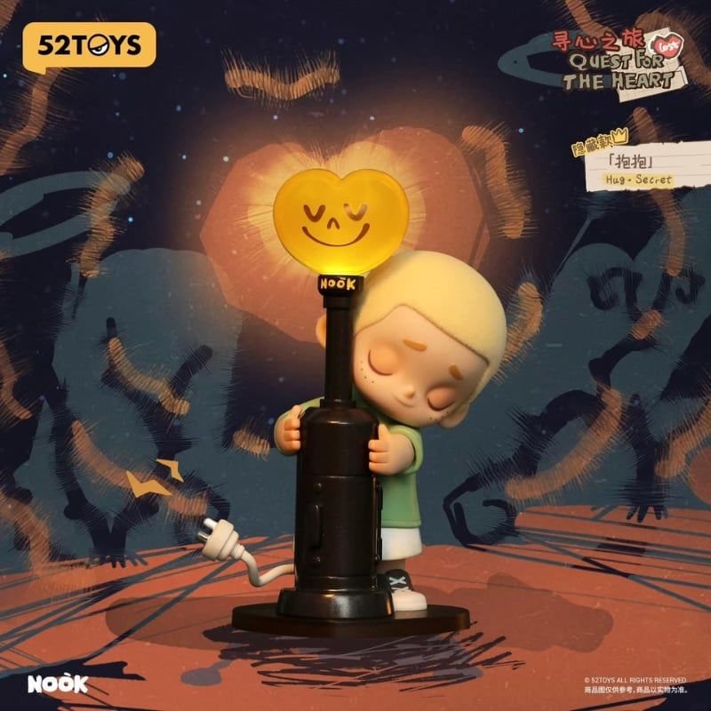 Mô hình đồ chơi Blind box Nook Quest For The Heart ( Hành Trình Tìm Kiếm Trái Tim ) 52TOYS