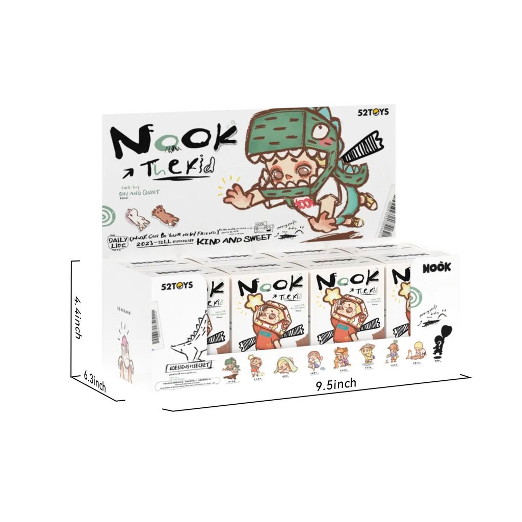 Mô hình đồ chơi Blind box Nook The Kid Series (Đứa Trẻ Nook) 52TOYS