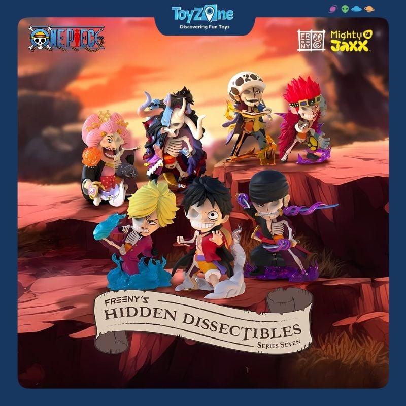 Mô hình đồ chơi Blind box One Piece Wano Arc Edition ( Wano Quốc ) MIGHTY JAXX