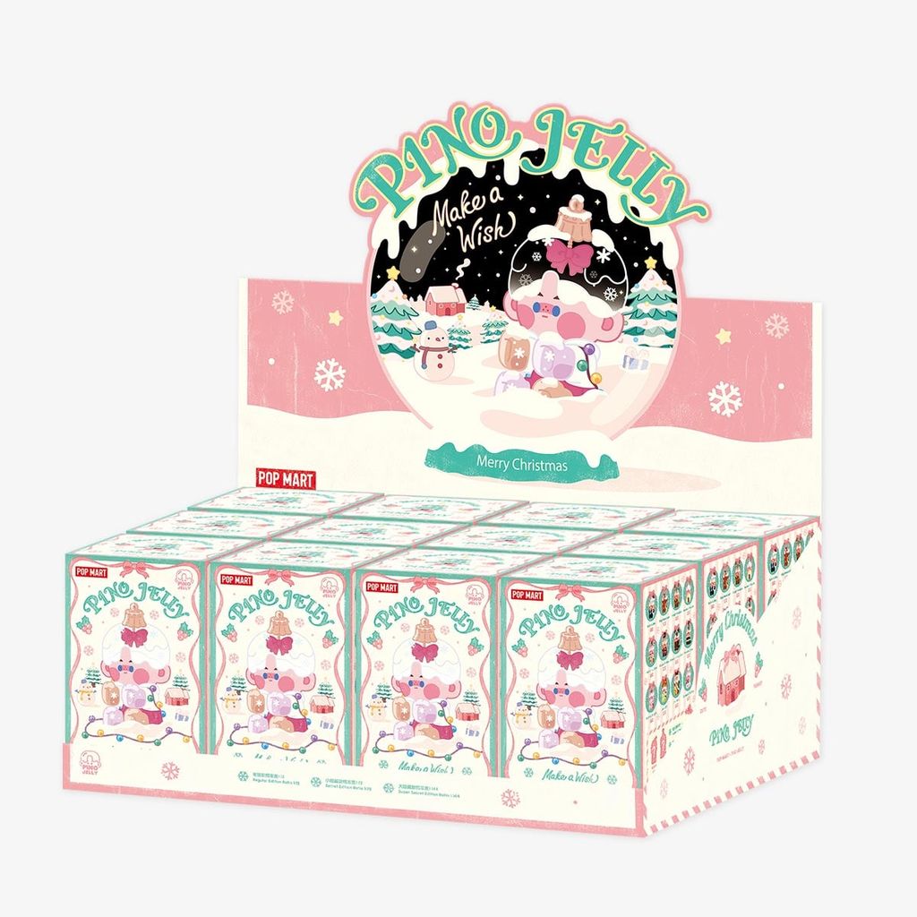 Mô hình đồ chơi Blind box Pino Jelly Make A Wish (Tạo Ra Những Điều Uớc) POP MART