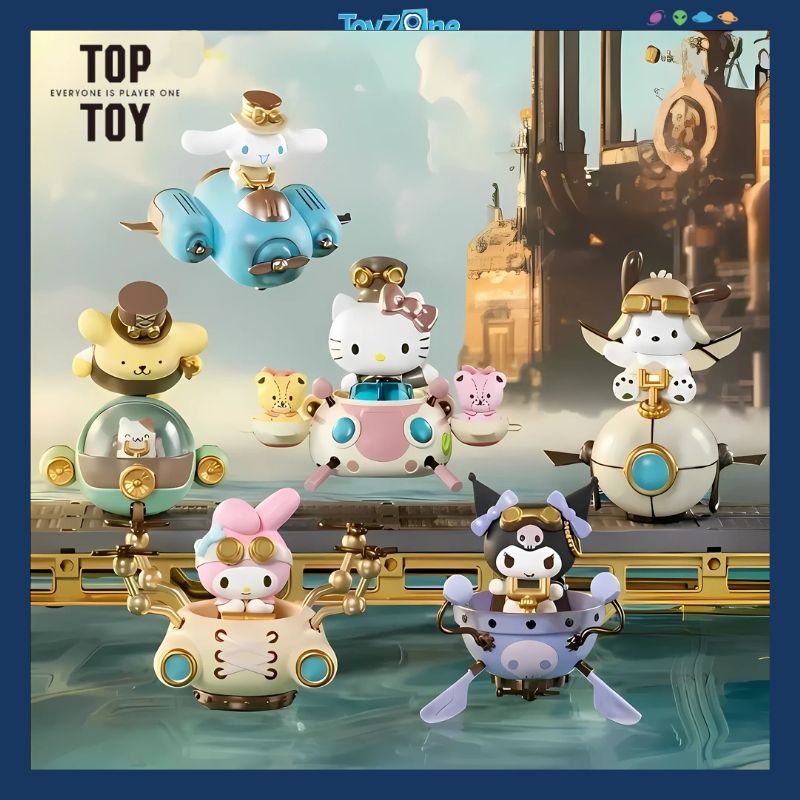 Mô hình đồ chơi Blind Box Sanrio Family Steampunk Series Figures TOP TOY