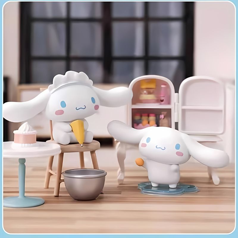 Mô hình đồ chơi Blind box Sanrio Cinnamoroll Cooking MINISO