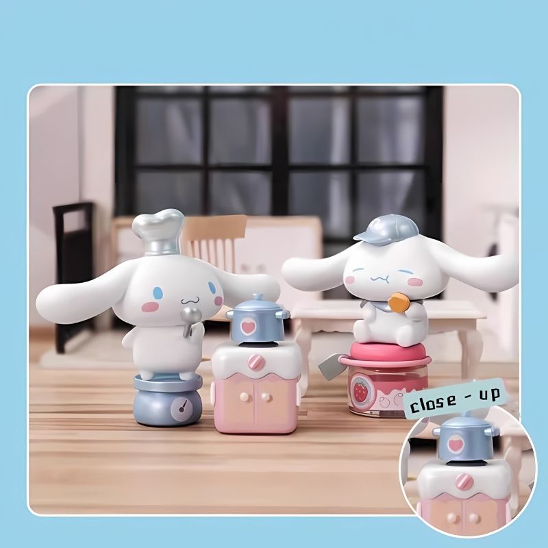 Mô hình đồ chơi Blind box Sanrio Cinnamoroll Cooking MINISO