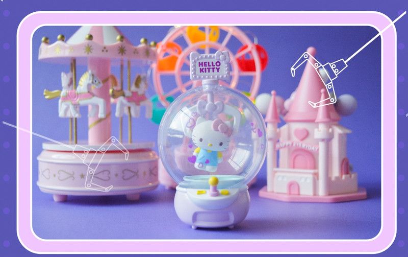 Mô hình đồ chơi Blind box Sanrio Claw Machine Figure Series (Máy Gắp Thú Sanrio) MINISO