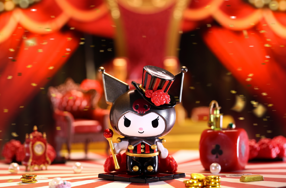 Mô hình đồ chơi Blind box Sanrio Kuromi Poker Kingdom Series (Kuromi Bài Poke) TOP TOY
