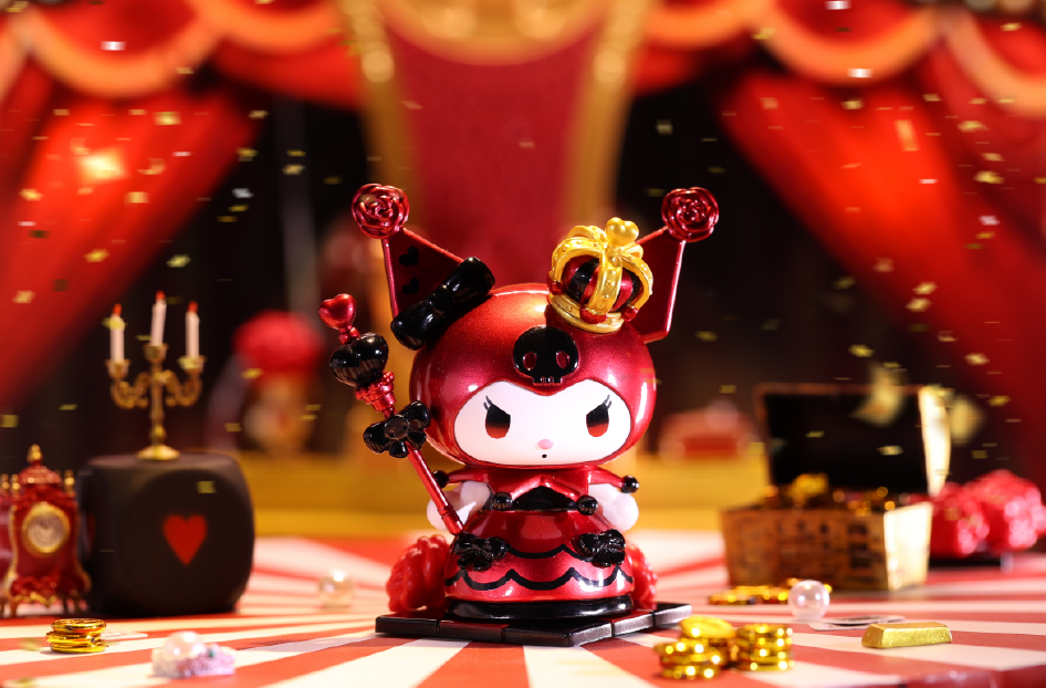 Mô hình đồ chơi Blind box Sanrio Kuromi Poker Kingdom Series (Kuromi Bài Poke) TOP TOY