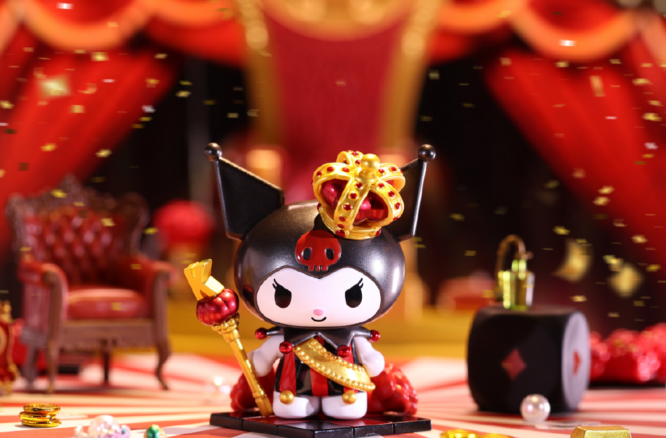 Mô hình đồ chơi Blind box Sanrio Kuromi Poker Kingdom Series (Kuromi Bài Poke) TOP TOY