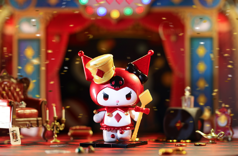 Mô hình đồ chơi Blind box Sanrio Kuromi Poker Kingdom Series (Kuromi Bài Poke) TOP TOY