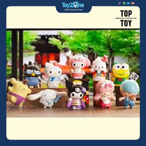 Mô hình đồ chơi Blind box Sanrio Up Town Day Series (Sanrio Xuống Phố) TOP TOY