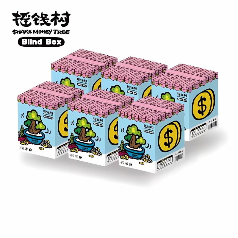  Mô hình đồ chơi Blind box Shake Money Tree ( Lắc Cây Đồng Tiền ) POP SUNDAY 