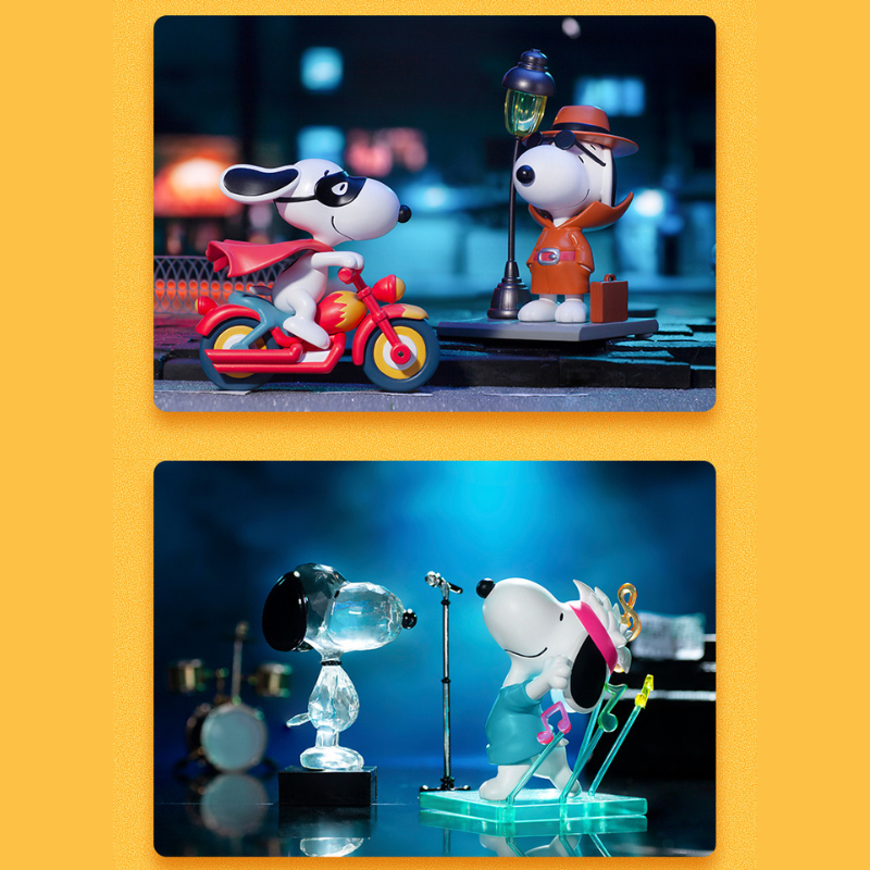 Mô hình đồ chơi Blind box Snoopy Cartoon Series 52TOYS