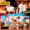 Mô hình đồ chơi Blind box Snoopy Cartoon Series 52TOYS