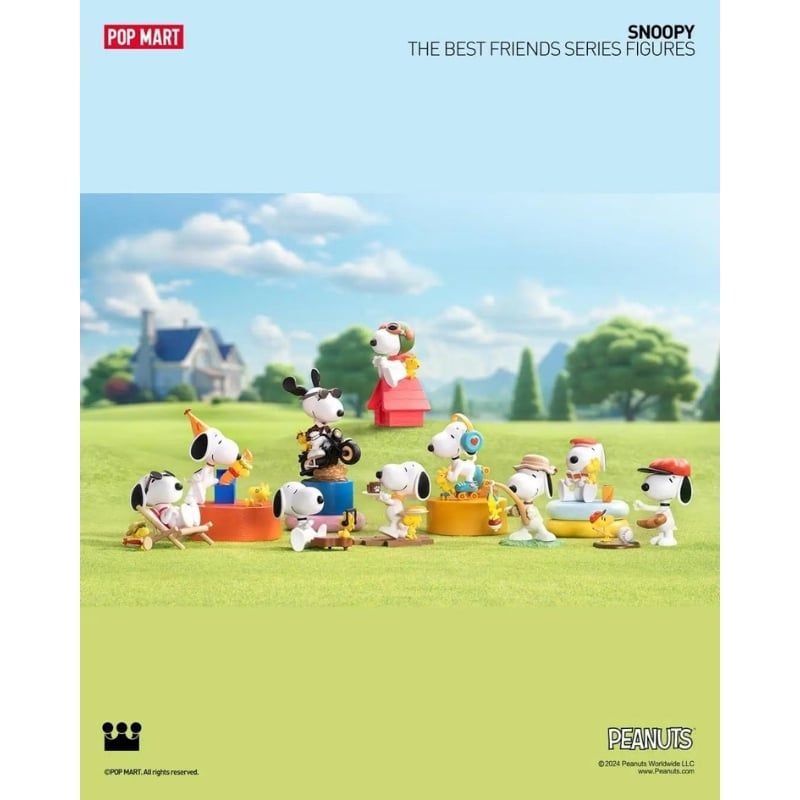 Mô hình đồ chơi Blind Box Snoopy The Best Friends - POP MART