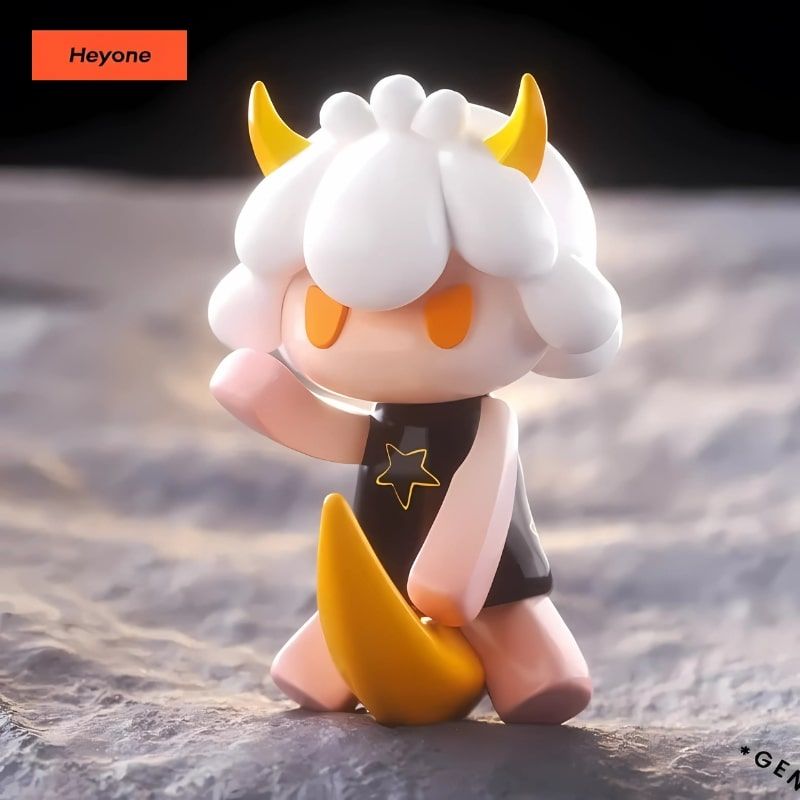  Mô hình đồ chơi Blind box SOLY Fly To The Universe ( Bay Lên Vũ Trụ ) HEYONE 