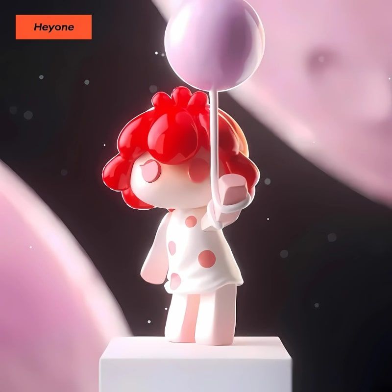 Mô hình đồ chơi Blind box SOLY Fly To The Universe ( Bay Lên Vũ Trụ ) HEYONE 