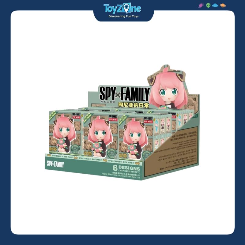 Mô hình đồ chơi Blind box Spy × Family Anya's Daily Life ( Cuộc Sống Hằng Ngày Của Anaya's ) POP MART