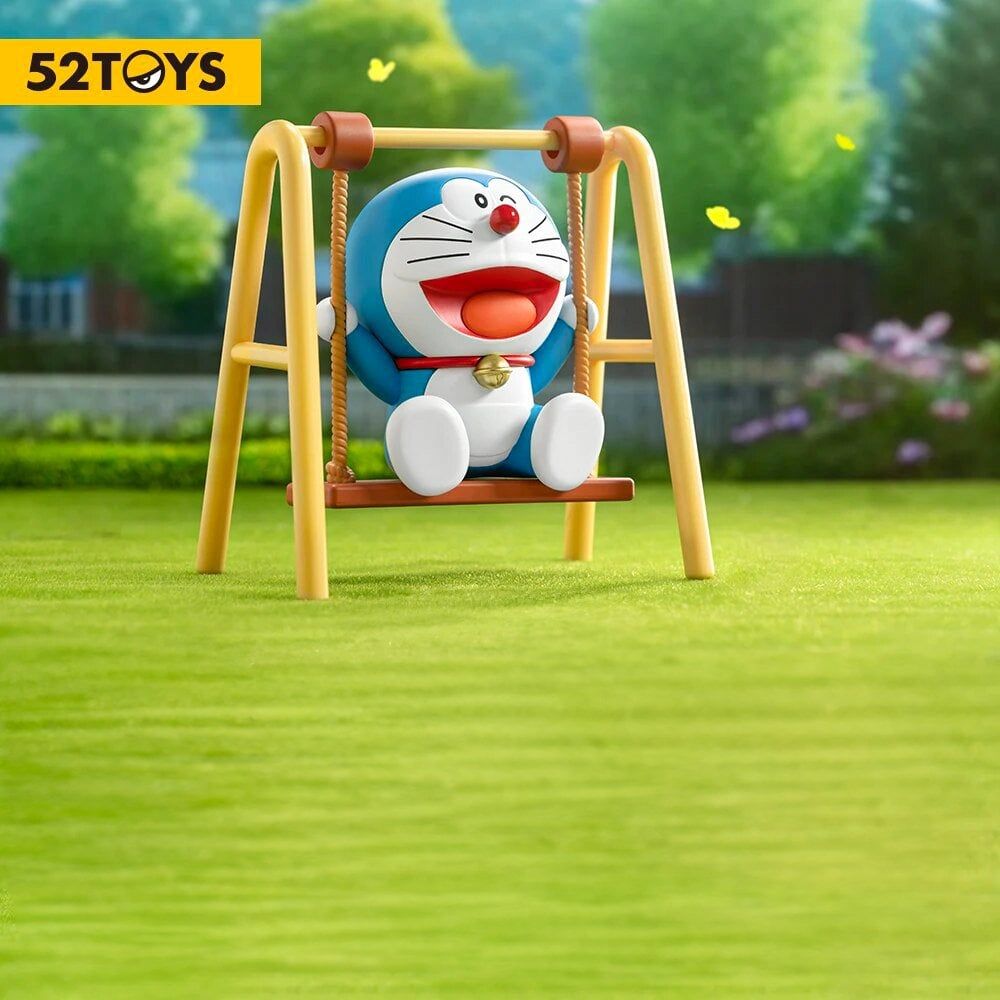 Mô hình đồ chơi Blind box Doraemon Take a Break Series (Doraemon Nghỉ Giải Lao) 52TOYS