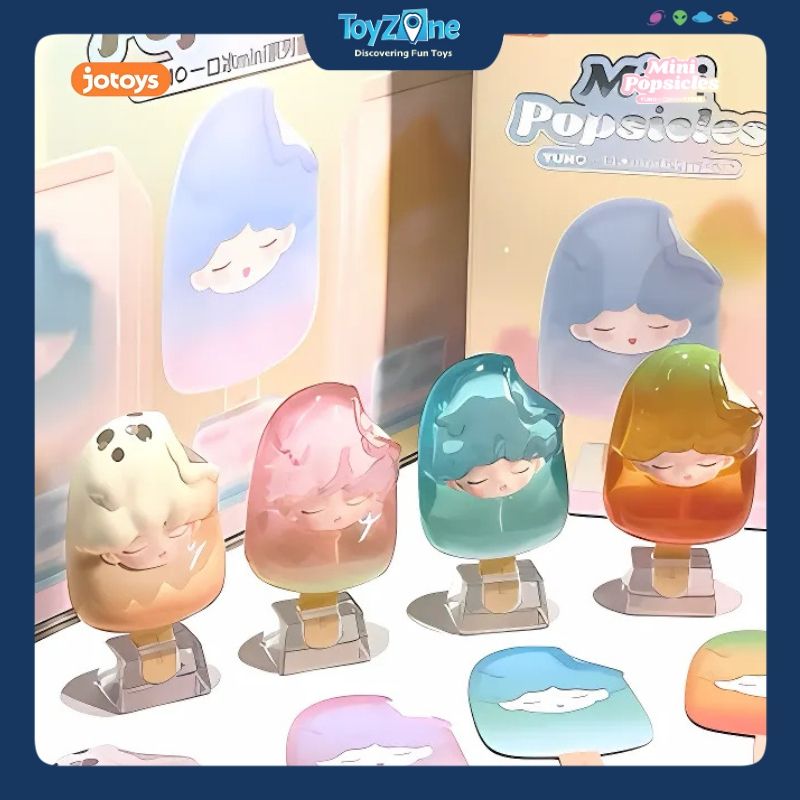 Mô hình đồ chơi Blind box Yumo Mini Popsicles Series 2.0 ( Những Cây Kem Nhỏ ) JOTOYS