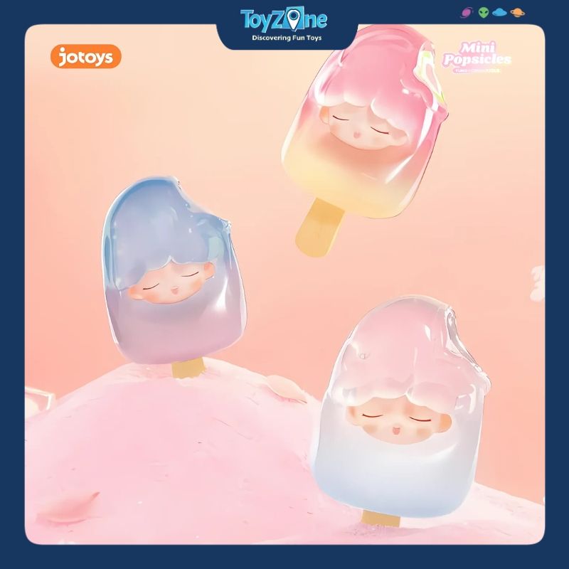 Mô hình đồ chơi Blind box Yumo Mini Popsicles Series 2.0 ( Những Cây Kem Nhỏ ) JOTOYS