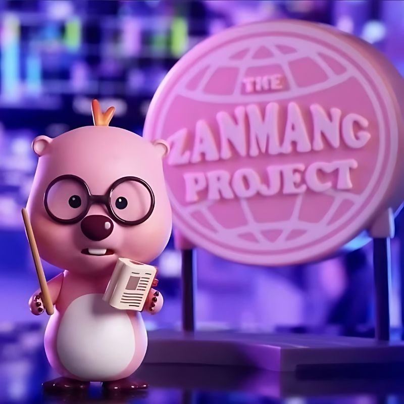 Mô hình đồ chơi Blind box Zanmang Loopy Series Neon Road MINISO