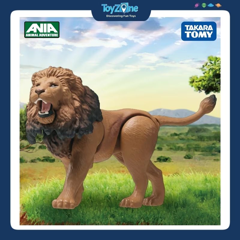  Mô hình đồ chơi Động Vật Sư Tử ANIA AL-25 Lion TAKARA TOMY 