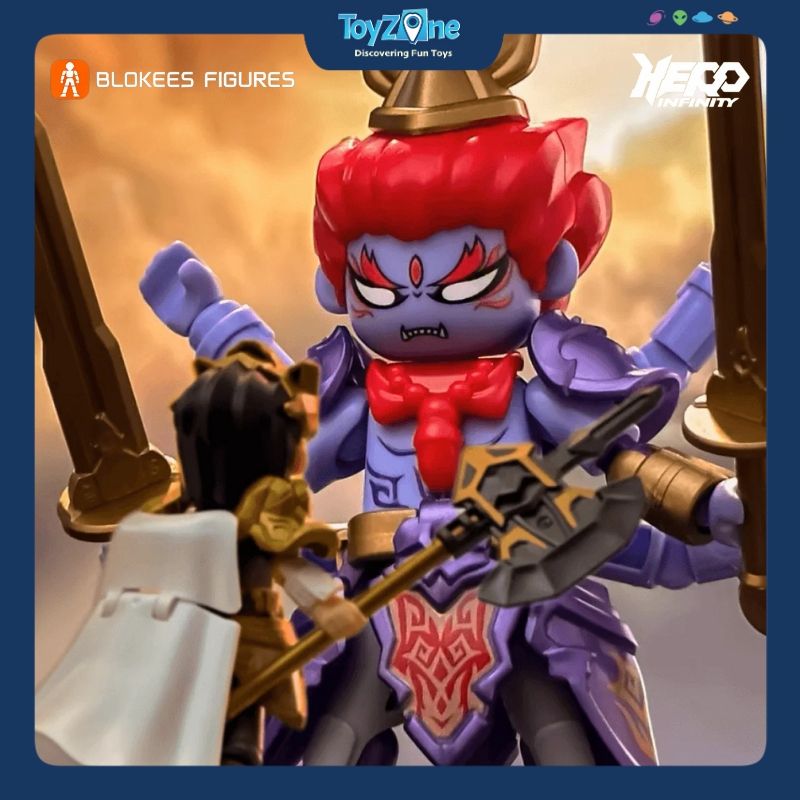 Mô hình đồ chơi Lắp ráp Blind box Herospire Galaxy Version Turbo 04 Clash Of God Model Kits BLOKEES