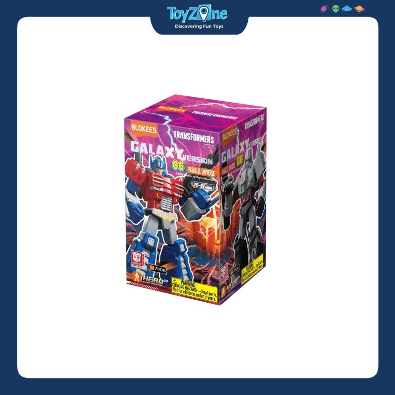 Mô hình đồ chơi Lắp ráp Blind box Transformers Galaxy Version 06 Parallel Universe Model Kits BLOKEES