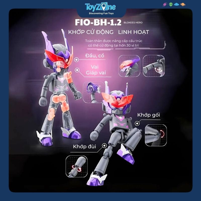 Mô hình đồ chơi Lắp ráp Hero Infinity Armor Version 17 Lu Bu Battle Suit ( Lữ Bố ) Model Kits BLOKEES