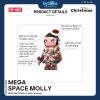 Mô hình đồ chơi Mega Space Molly 400% Christmas 2024  ( Molly Giáng Sinh 400% ) POP MART