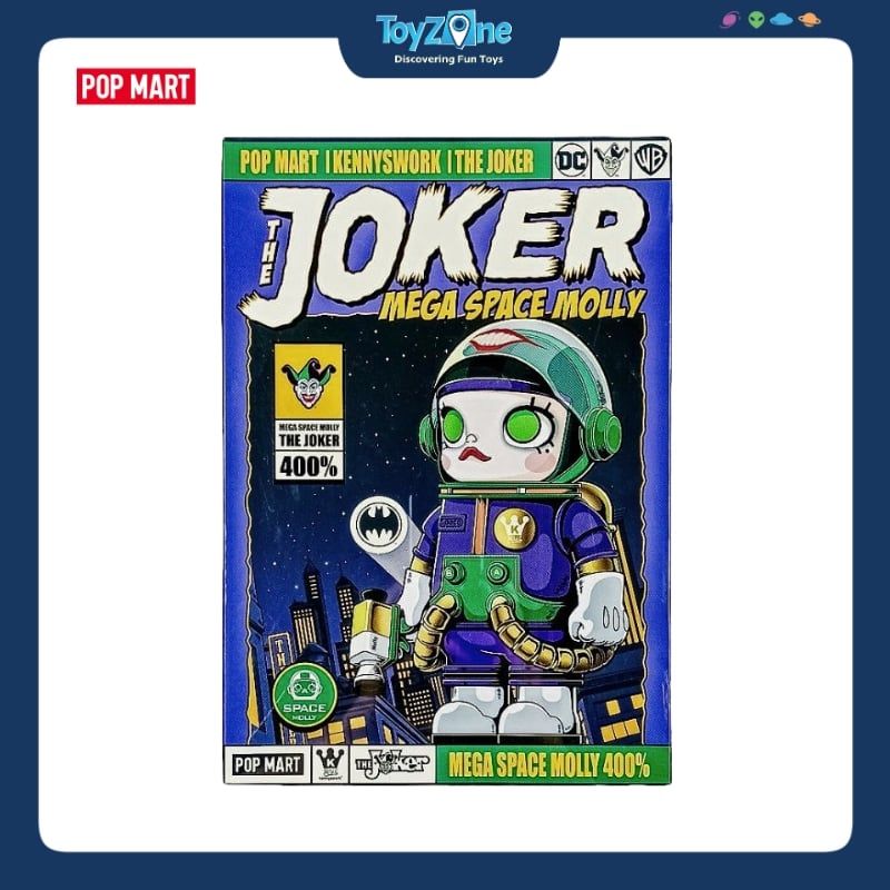 Mô hình đồ chơi Mega Space Molly 400% Joker POP MART