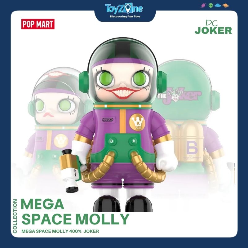 Mô hình đồ chơi Mega Space Molly 400% Joker POP MART