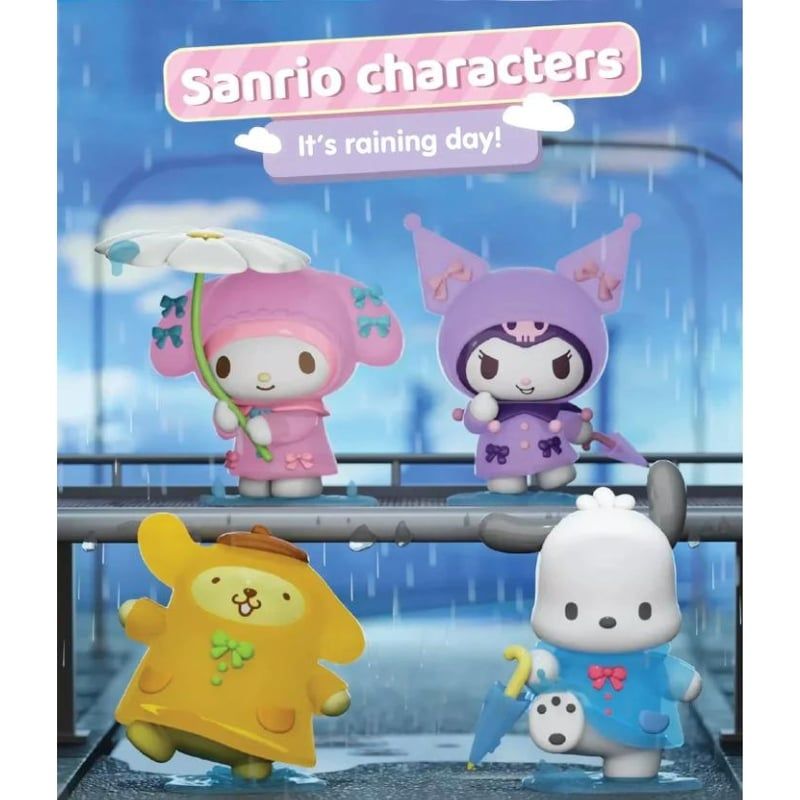 Mô hình đồ chơi nhân vật Sanrio Raining Day Raincoat - LANGBOWANG