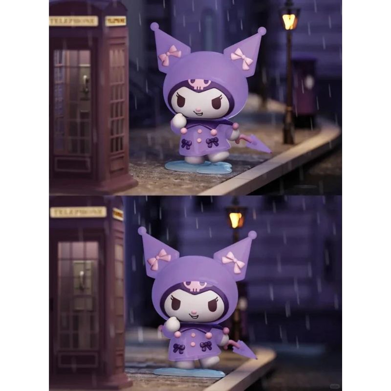 Mô hình đồ chơi nhân vật Sanrio Raining Day Raincoat LANGBOWANG