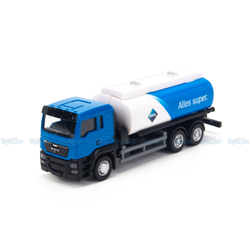 Mô hình đồ chơi xe chở dầu Alles Super Man TGS 1:64 RMZ