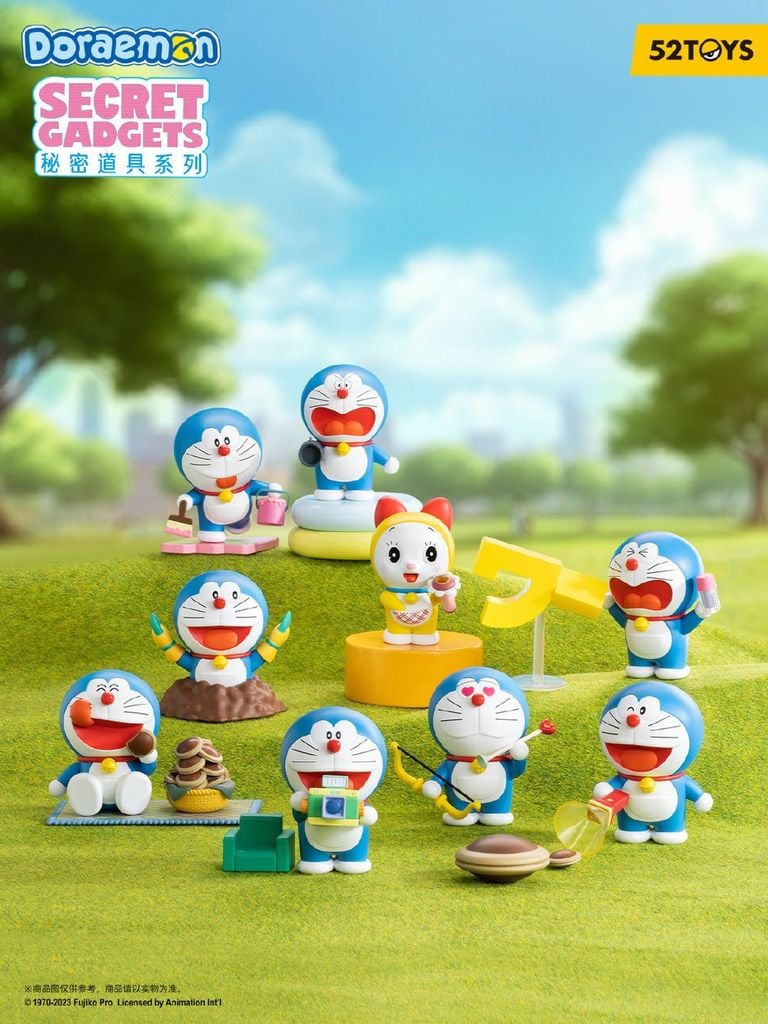 Mô hình đồ chơi Blind box Doraemon Secret Gadgets Series - 52TOYS