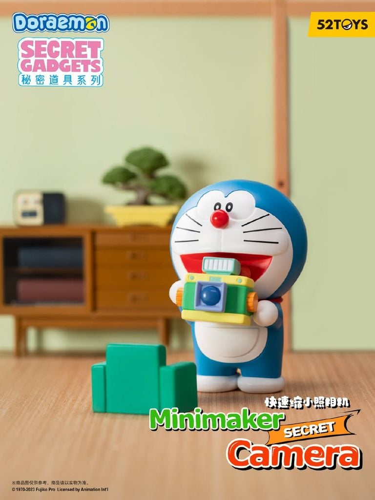  Mô hình đồ chơi Blind box Doraemon Secret Gadgets Series ( Bảo Bối Thần Kỳ Doraemon ) 52TOYS 