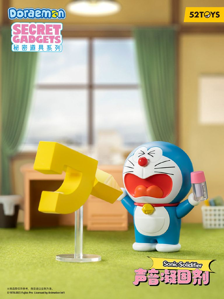  Mô hình đồ chơi Blind box Doraemon Secret Gadgets Series ( Bảo Bối Thần Kỳ Doraemon ) 52TOYS 