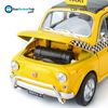 Mô hình xe Fiat Nouva 500 Taxi 1:24 Welly- 22515T