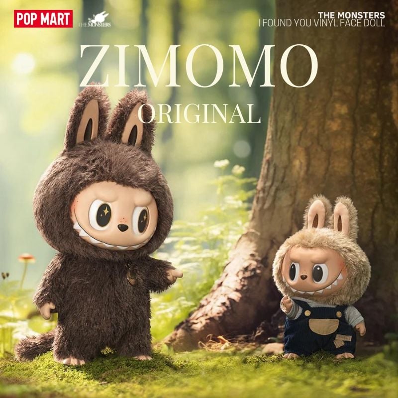 Mô hình Gấu bông The Monsters Zimomo I Found You 58cm POP MART