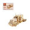  Mô hình gỗ lắp ráp 3D Heavy Truck (Xe Đầu Kéo) (Wood Color) - Robotime MC502 - WP033 