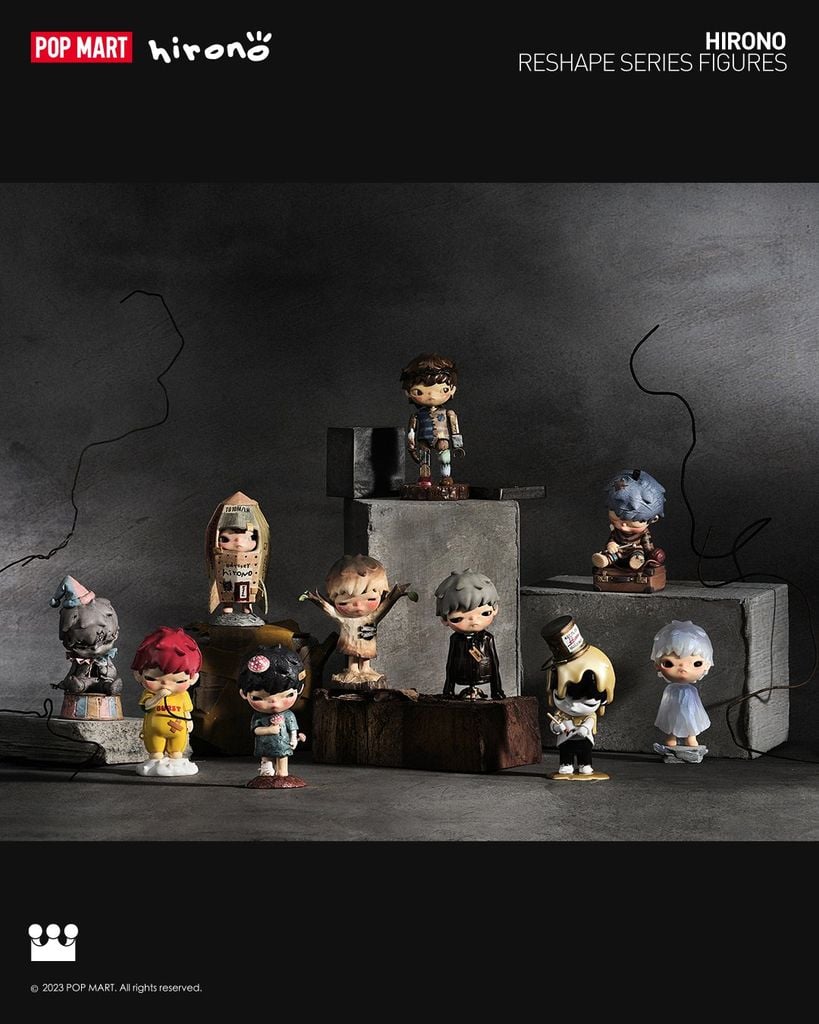 Mô hình đồ chơi Blind box Hirono Reshape ( Hóa Thân Nghệ Thuật ) POP MART