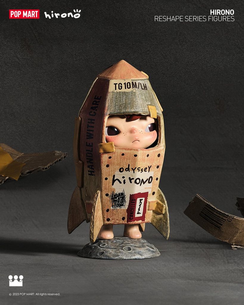 Mô hình đồ chơi Blind box Hirono Reshape ( Hóa Thân Nghệ Thuật ) POP MART